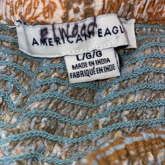 AE Smocked Peplum Tube Top! - Picture 7 of 9